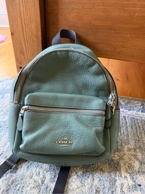 Authentic coach backpack purse